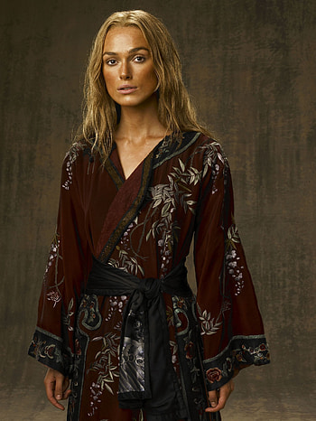 Elizabeth Swann , Pirate's charm, Keira Knightley, Iconic character HD phone wallpaper