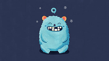 Smiling Creature , artist, artwork, digital-art HD wallpaper
