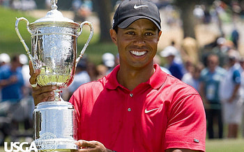 2008 US Open, Tiger Woods HD wallpaper
