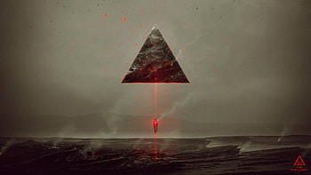 Pyramid Enigma, Enigma, Pyramid, art, fantasy HD wallpaper