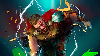 Thor Art , thor, superheroes, artwork, digital-art HD wallpaper