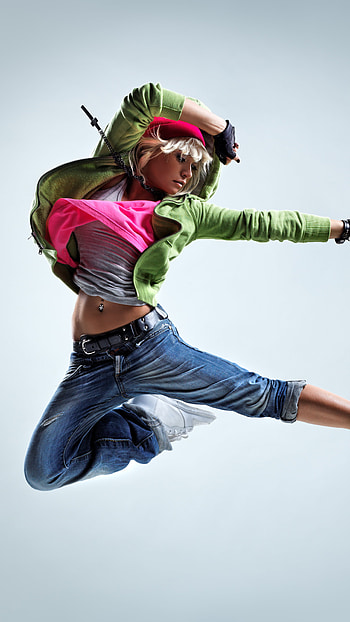 Jumping kick, Street Dance HD phone wallpaper