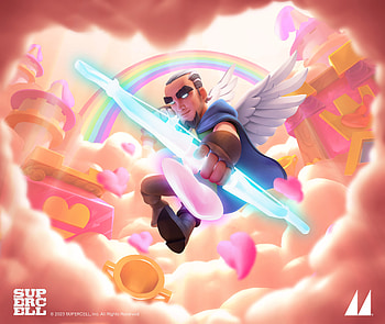 Clash Royale Key Art | Super Magic Archer, video game, Clash Royale HD wallpaper