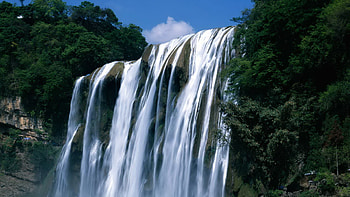 Landscape, Waterfalls HD wallpaper