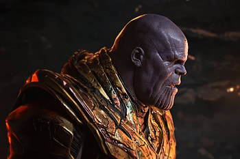 Battle Damaged Thanos, thanos, supervillain, superheroes, artist, artwork, digital-art, artstation HD wallpaper
