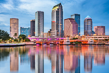 Tampa skyline, Inspirational workspaces, Bos designs, Creative environments HD wallpaper