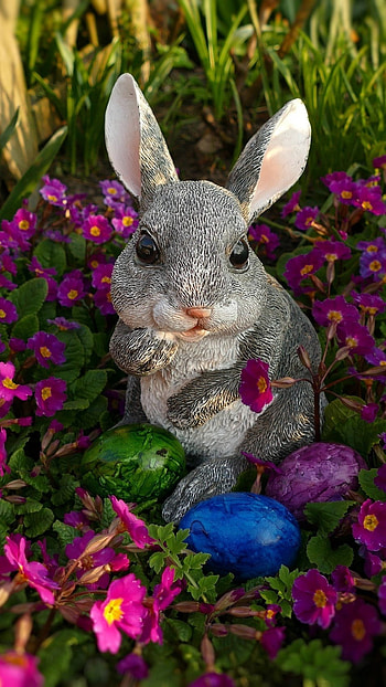 Easter, Blue, Violet, Green HD phone wallpaper