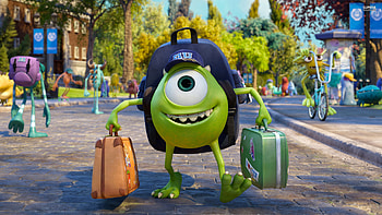 Mike In Monsters University, pixar, disney, movies, monsters-university, animated-movies HD wallpaper