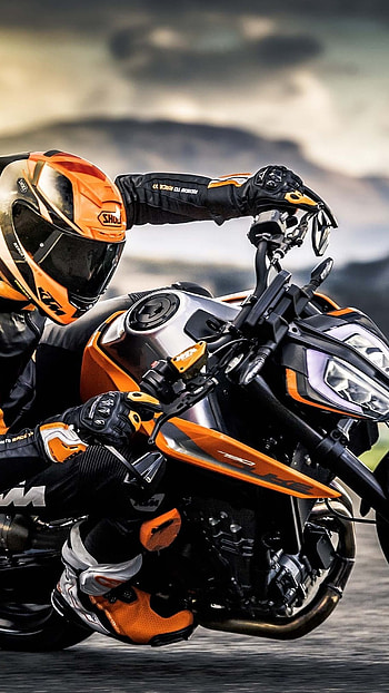 Duke Bike, Bike Rider, Stunt HD phone wallpaper