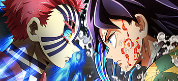 Infinity Castle Showdown — Akaza vs Giyuu | Demon Slayer, Anime, Demon Slayer: Kimetsu no Yaiba, Demon Slayer: Kimetsu No Yaiba - The Movie: Infinity Castle, Akaza (Demon Slayer: Kimetsu no Yaiba), Giyuu Tomioka HD wallpaper