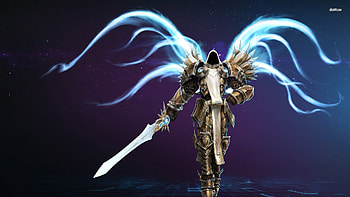 Tyrael - Heroes of the Tyrael HD wallpaper