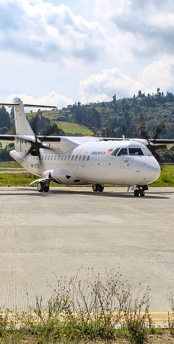 ATR 42-600 EASYFLY, cloud, sky HD phone wallpaper