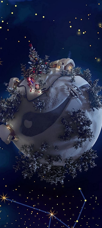 Xmas Life, atmosphere, art, christmas HD phone wallpaper