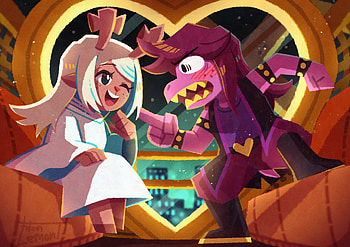 Susie & Noelle Unite | Deltarune Video Game, Susie (deltarune), Noelle Holiday, video game, deltarune HD wallpaper
