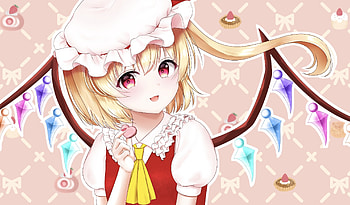 Flandre Scarlet, Flandre Scarlet, Anime, Touhou HD wallpaper