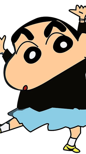 Shinchan And Doraemon, Dance, Shinchan Enjoy HD phone wallpaper