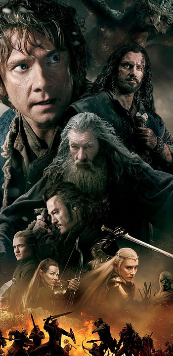 Hobbit Battle of the Five Armies, Samsung Galaxy , Immersive detail, Epic battle HD phone wallpaper