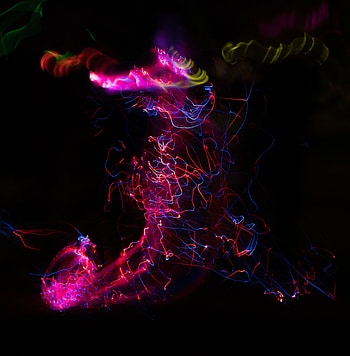 Abstract, Lights, Shine, Light, Blur, Smooth, Long Exposure HD phone wallpaper