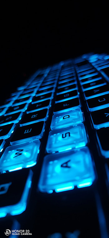 Rgb keyboard, netbook, peripheral HD phone wallpaper