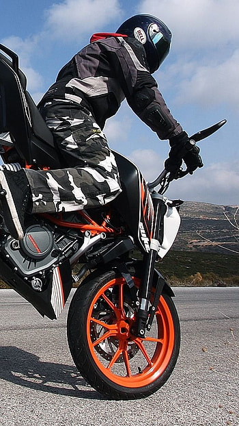 Duke Bike, Bike, Stunt HD phone wallpaper