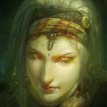 Face, cg, fantasy, girl, beauty, female HD wallpaper