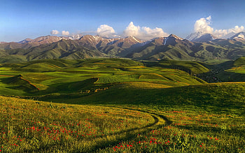 Kyrgyzstan , Top , Backgrounds, Travel HD wallpaper