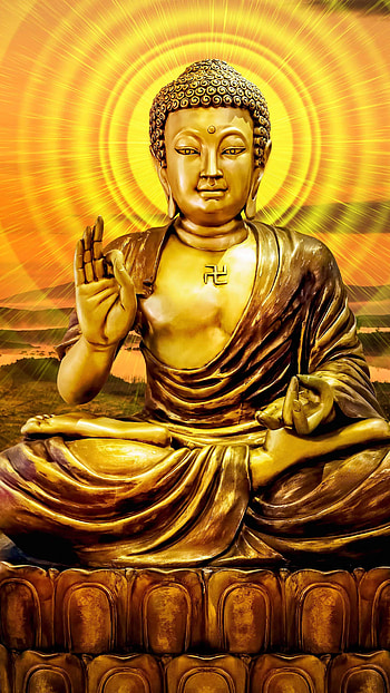 Bhagwan Buddha, Lord Buddha, Statue HD phone wallpaper