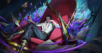 Dracule Mihawk, Dracule Mihawk, Anime, One Piece HD wallpaper
