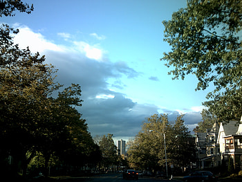 my world 2010, line, sky, city, pretty HD wallpaper