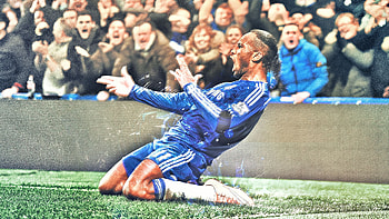Didier Drogba, Chelsea F C, Sports, Soccer HD wallpaper