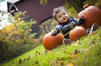 *** Little pumpkin ***, childchood, kids, pumpkin, kid, people, child HD wallpaper