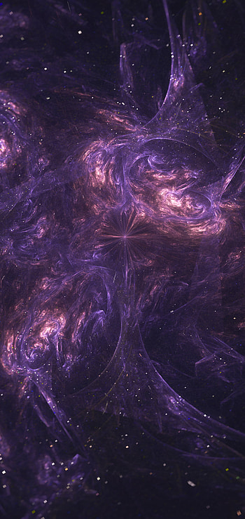Violet Nebula Drift — Mobile Space, artistic, space HD phone wallpaper