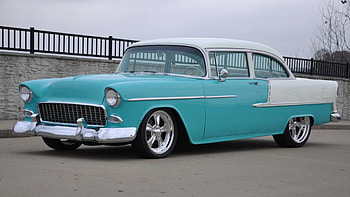 1955 Chevrolet Bel Air, Car, Bel Air, Old-Timer, Chevrolet HD wallpaper