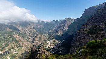 Madeira travels, Miradouro do Curral das Freiras, Funchal, Scenic views HD wallpaper
