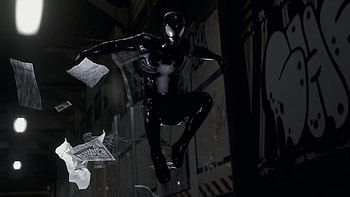 Spider Man Symbiote Suit, video game, Marvel's Spider-Man Remastered HD wallpaper