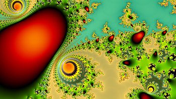 Fractal Art for your - Trippy, green, digital, psychedelic, trippy, Abstract, fractal, abstract green HD wallpaper