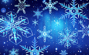 Winter, Background, Snowflakes HD wallpaper