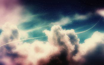 Abstract, Background, Clouds, Dark, Stains, Spots, Colorful, Colourful HD wallpaper