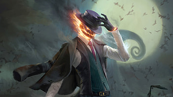 Spookyjack Hat, artist, artwork, artstation, halloween HD wallpaper