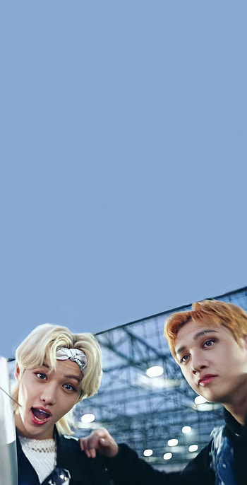 Felix & Chan, sky, straykids, people HD phone wallpaper