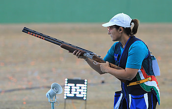 Chiara Cainero, Skeet Shooting HD wallpaper