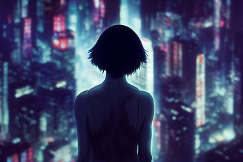 futuristic city, city, Ghost in the Shell, Sci Fi, cyberpunk, sci fi city HD wallpaper