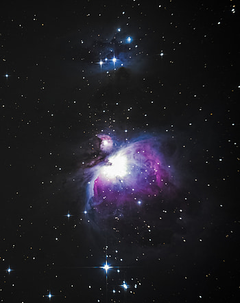 Nebula, space, dark, colorful galaxy HD phone wallpaper