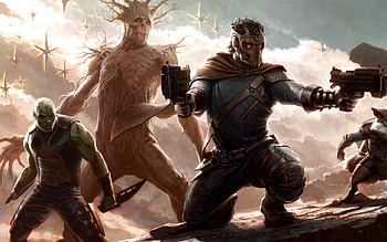 Guardians of Galaxy, galaxy, guardians, dc, marvel HD wallpaper