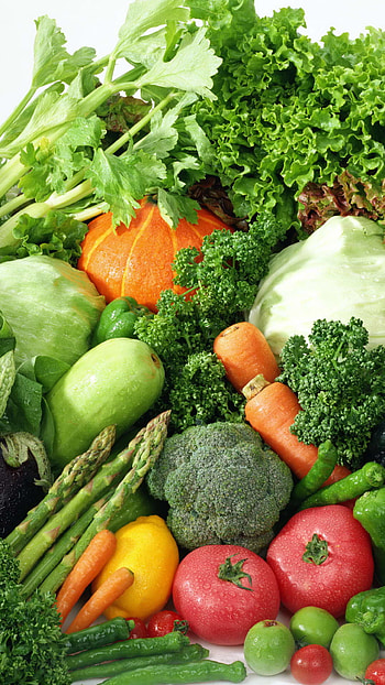 Food for nourishment, Delectable cuisine, Fresh garden harvest, Nutritious meals HD phone wallpaper