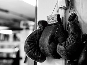 Boxing Gloves, Monochrome, Sports HD wallpaper