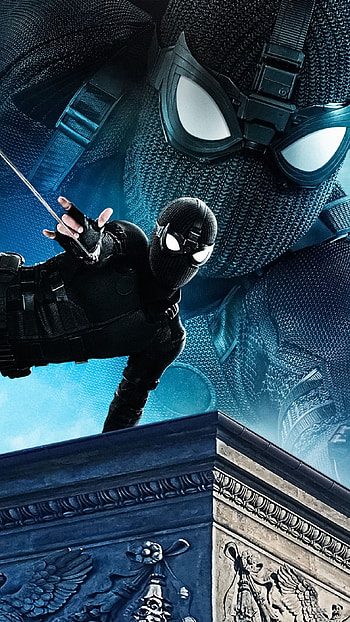 Spider-Man: Far From Home, Dark Spider-Man HD phone wallpaper