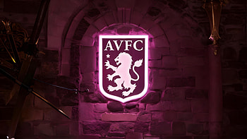Aston Villa F.C (Neon plate), Aston Villa F.C. HD wallpaper