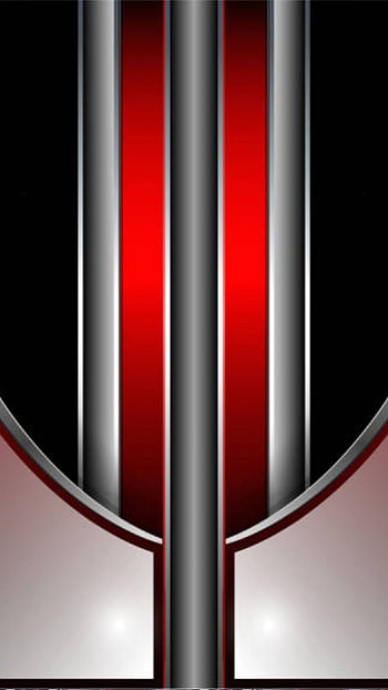 tech red black gray 3d, digital, curves, material, modern, design, metal, abstract, galaxy, lines, colorful HD phone wallpaper