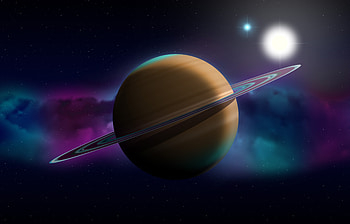Planet Space Digital Art, planet, space, digital-art, artist, artwork, deviantart HD wallpaper